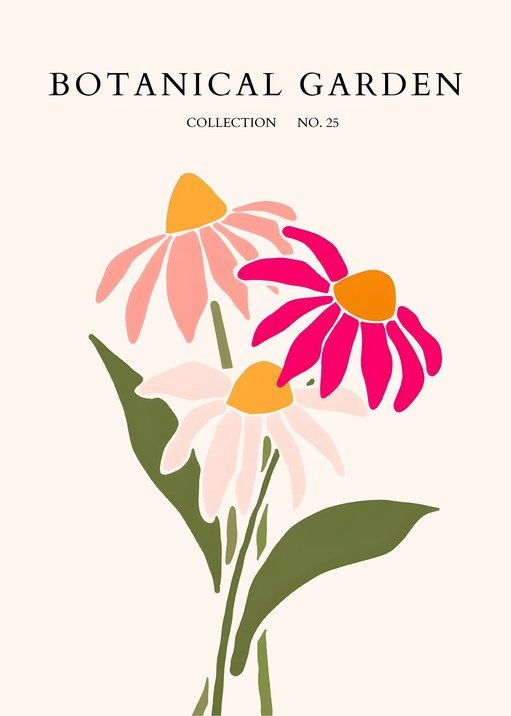 Botanical Garden Collection No. 25 Floral Art