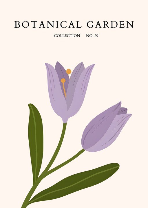 Botanical Garden Collection No. 29 Poster