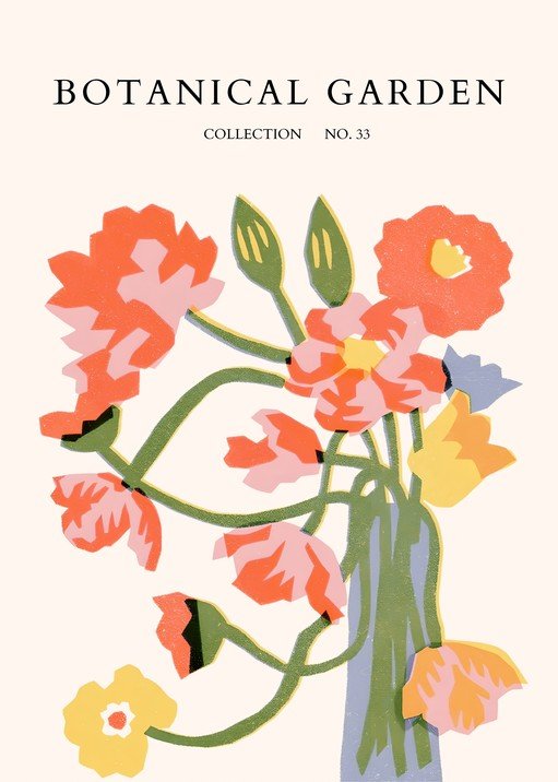 Botanical Garden Collection No. 33 Floral Art