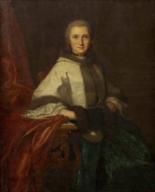 Portrait of a Woman in Rich Attire