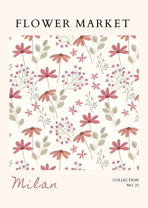 Floral Market Collection No. 22 in Milan