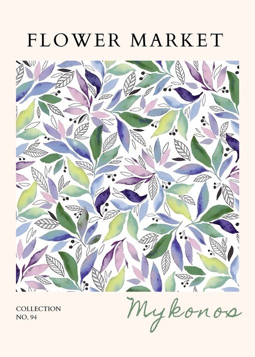 Flower Market Collection No. 94: Mykonos