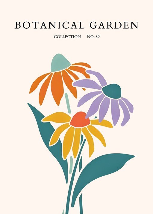 Botanical Garden Collection No. 89 Floral Art