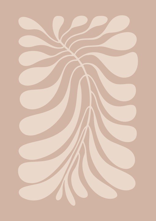 Abstract Botanical Art Print