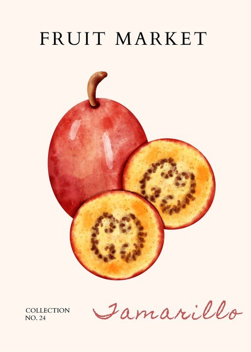 Tamarillo Fruit Market Collection