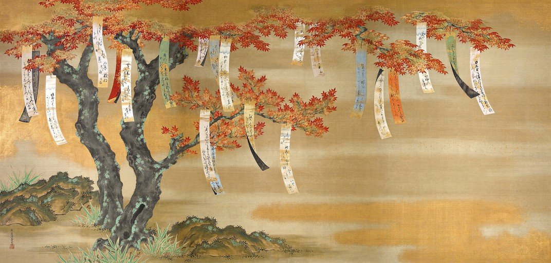 Japanese Maple Tree with Wishes