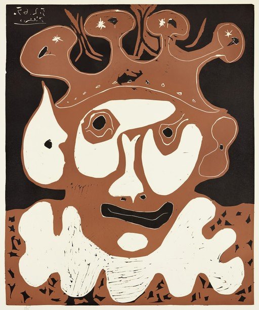 Abstract Portrait of a King by Picasso