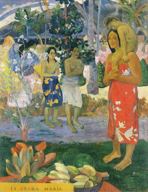 Ia Orana Maria (Hail Mary) by Paul Gauguin