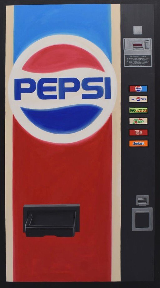 Pepsi Vending Machine Artwork