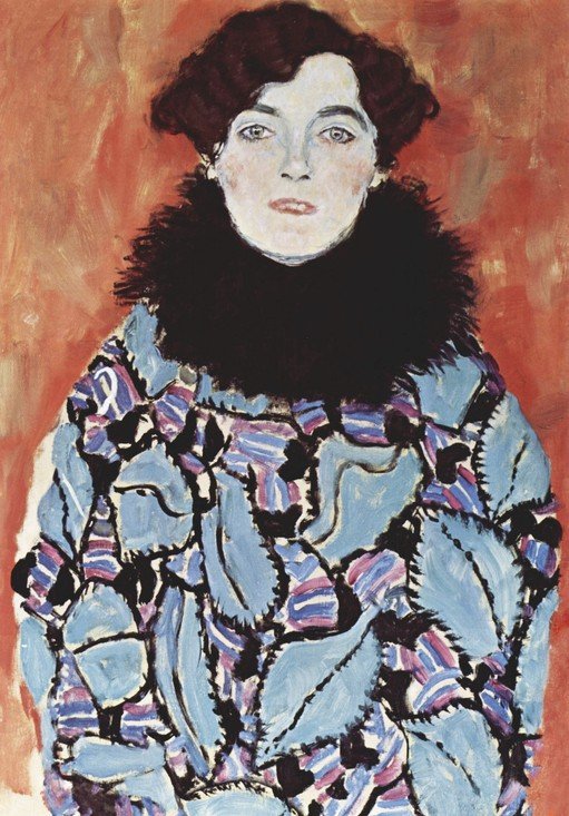 Portrait of Adele Bloch-Bauer II by Gustav Klimt