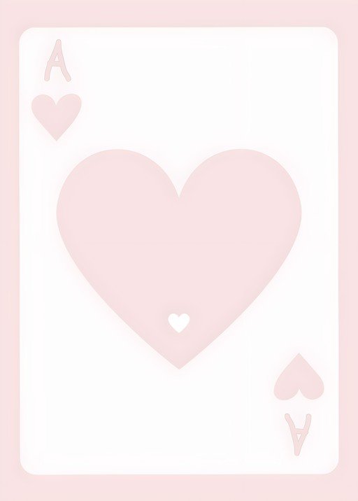 Ace of Hearts Playing Card