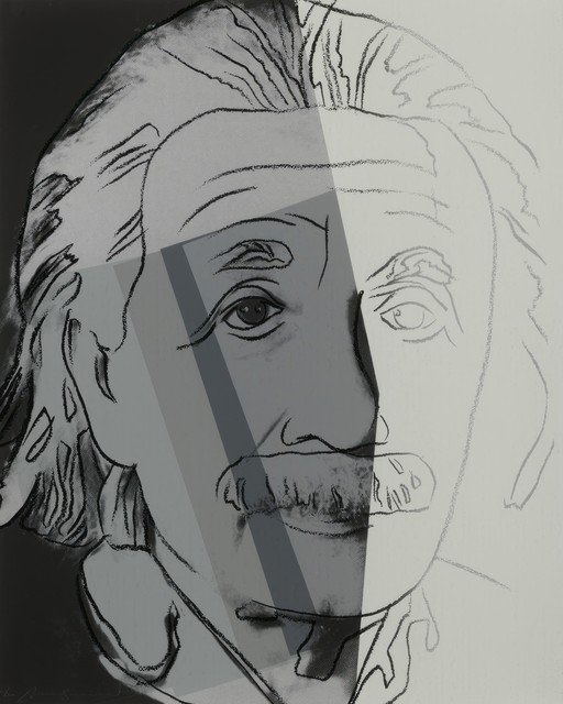 Andy Warhol's Portrait of Albert Einstein