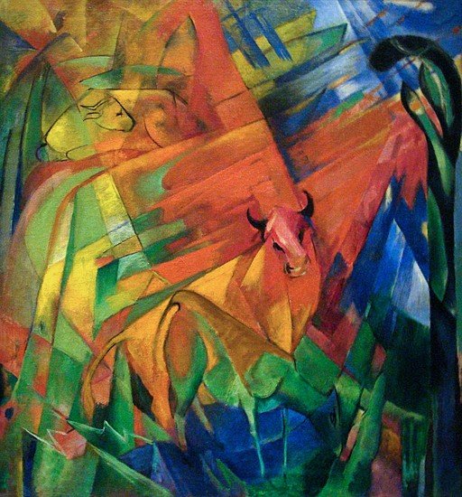 Franz Marc's 'The Large Horses'