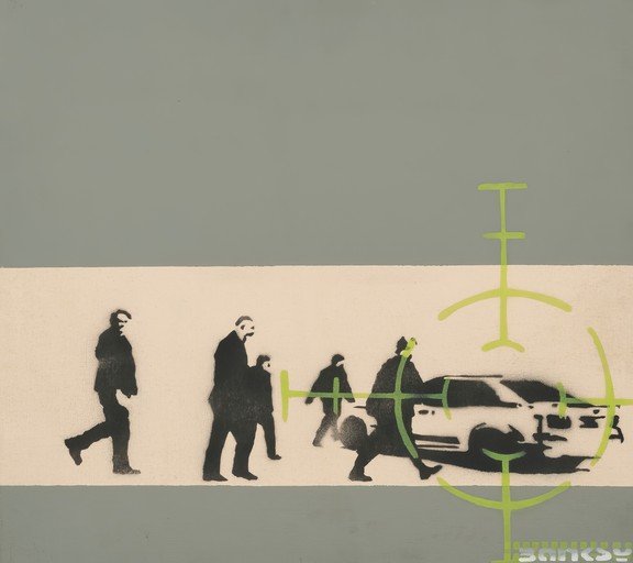 Banksy's "Target"