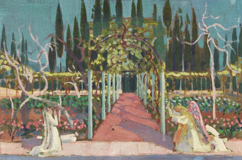 Angel in a Garden