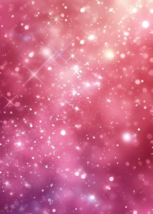 Sparkling Pink and Purple Bokeh Background