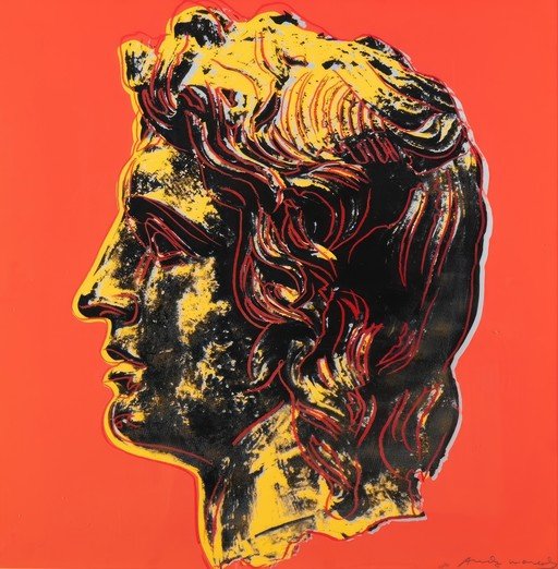 Andy Warhol's Alexander the Great Pop Art Portrait