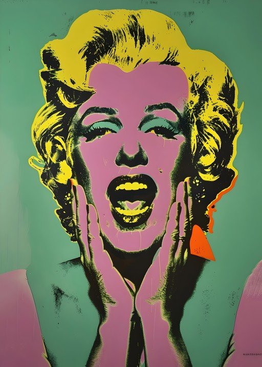 Andy Warhol's Marilyn Monroe Screenprint