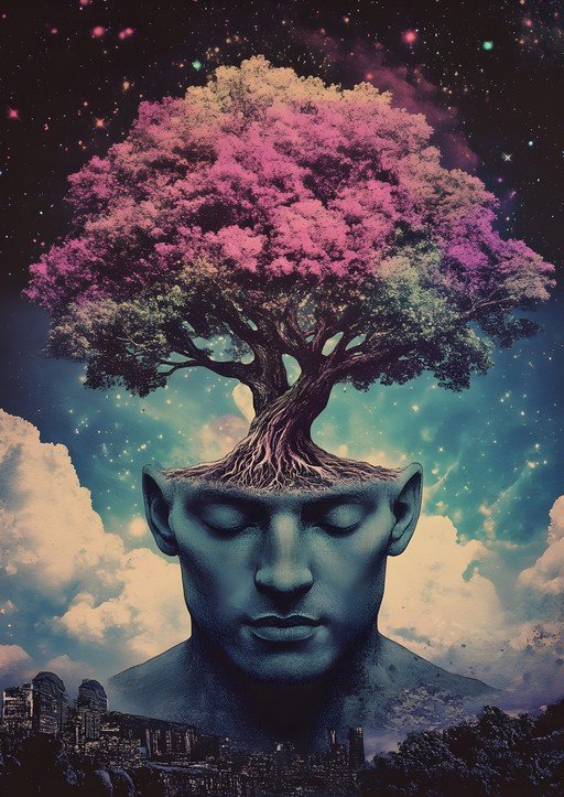 Tree of Consciousness: Mindscape Surrealism