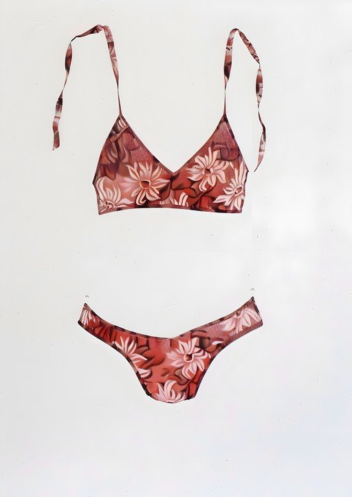 Floral Print Bikini Set