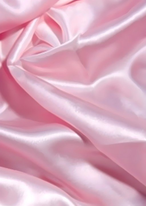 Soft Pink Satin Fabric Texture