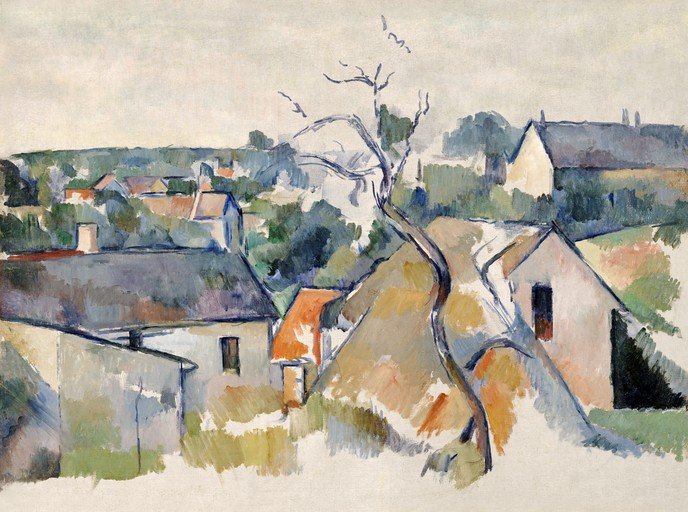 Paul Cézanne's "Houses in Provence"