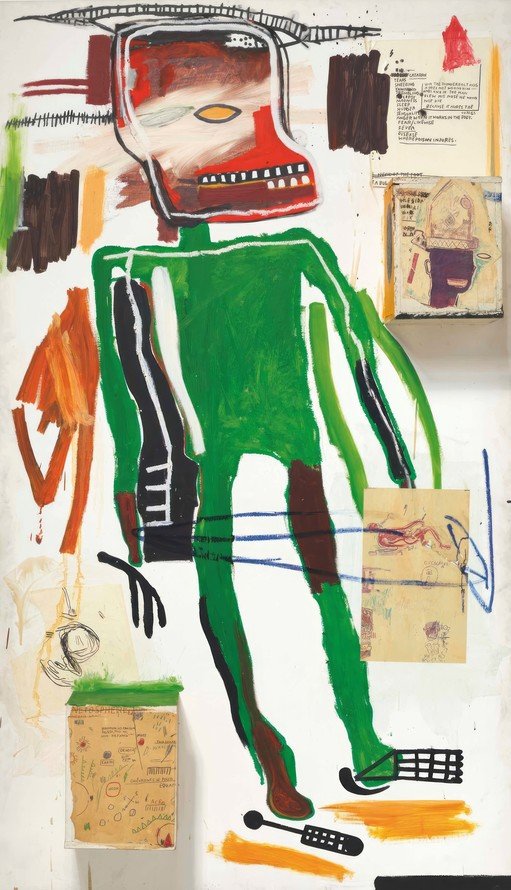Jean-Michel Basquiat's "Untitled (Skull)"