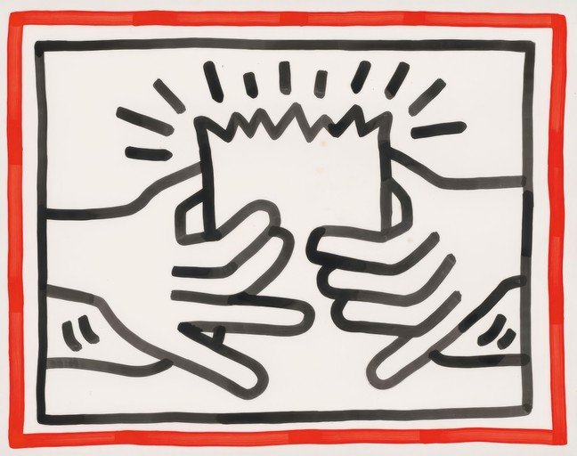 Keith Haring's 'Radiant Baby' Artwork