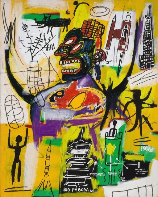 Jean-Michel Basquiat's "Big Pagoda"