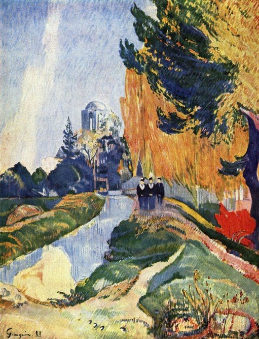 Paul Gauguin's 'The Vision After the Sermon' (Jacob Wrestling with the Angel)
