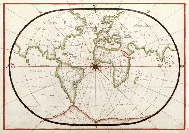 Antique World Map