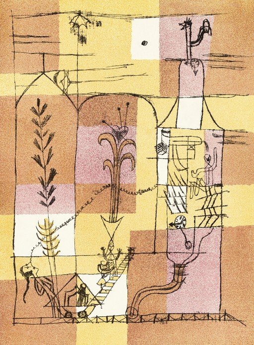 Paul Klee's "The Castle and the Sun"