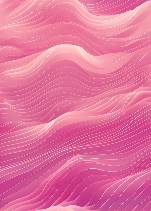 Abstract Pink Wavy Lines Background