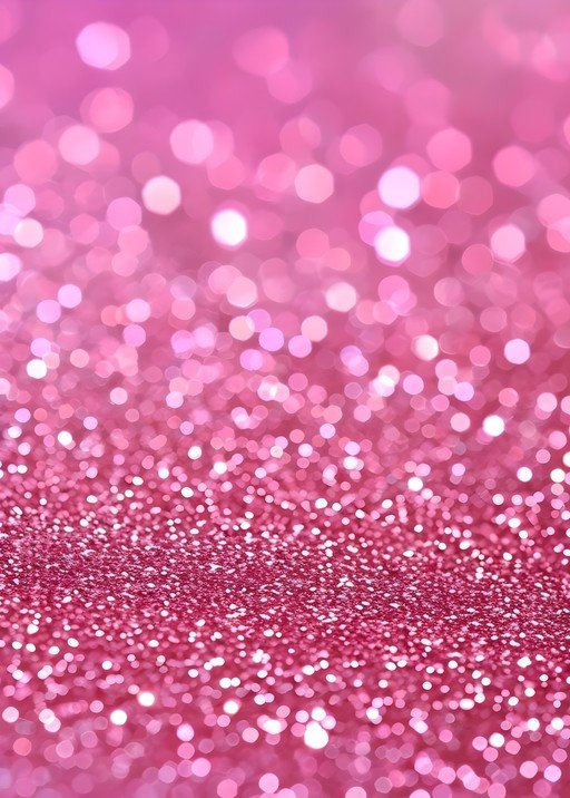 Sparkling Pink Glitter Background