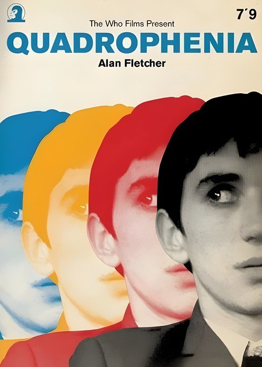 Quadrophenia Film Poster by Alan Fletcher