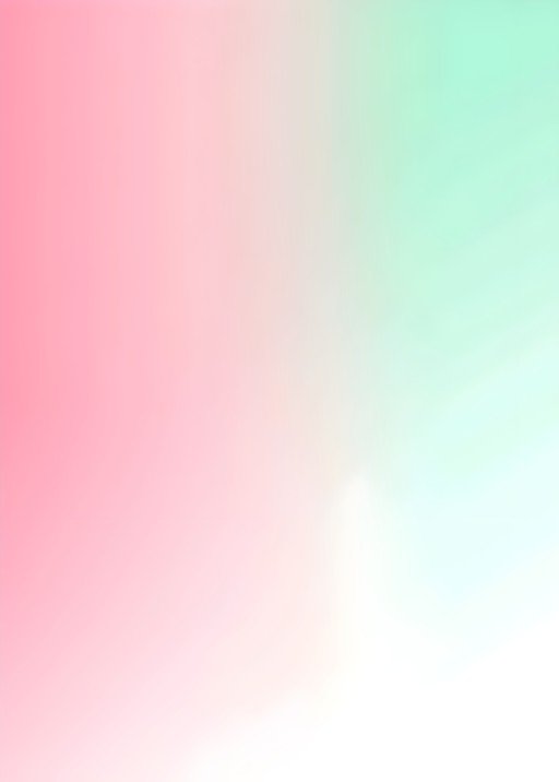 Soft Pink and Mint Green Gradient Background