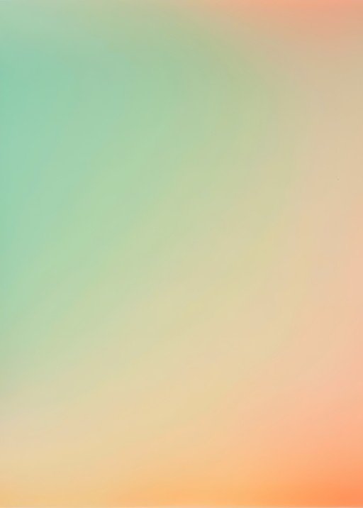 Soft Gradient Background: Teal to Peach