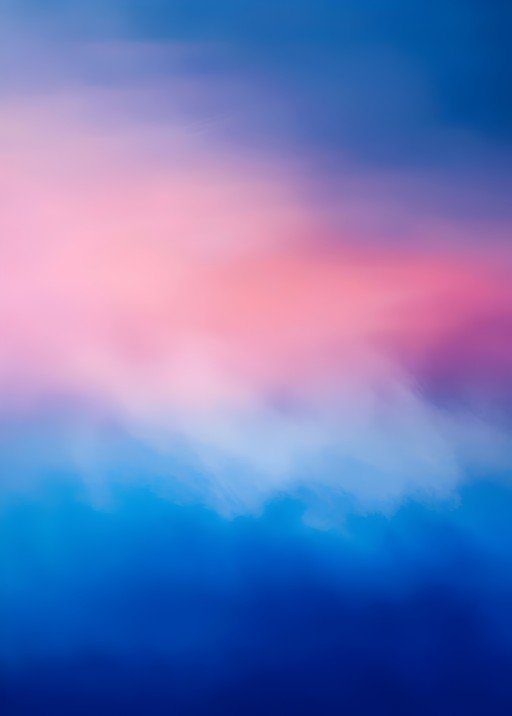 Abstract Sky Gradient with Pink and Blue Hues