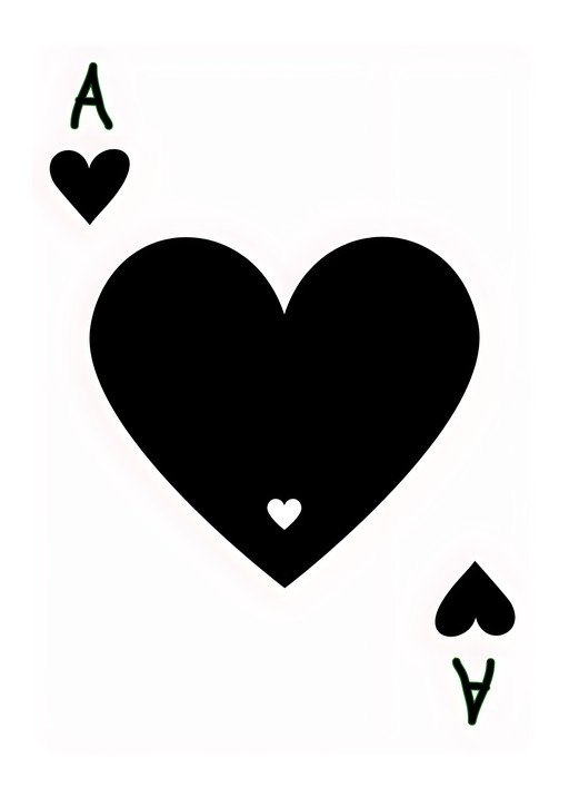 Ace of Hearts Playing Card