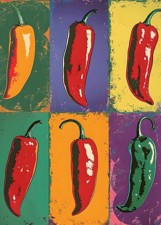 Pop Art Peppers