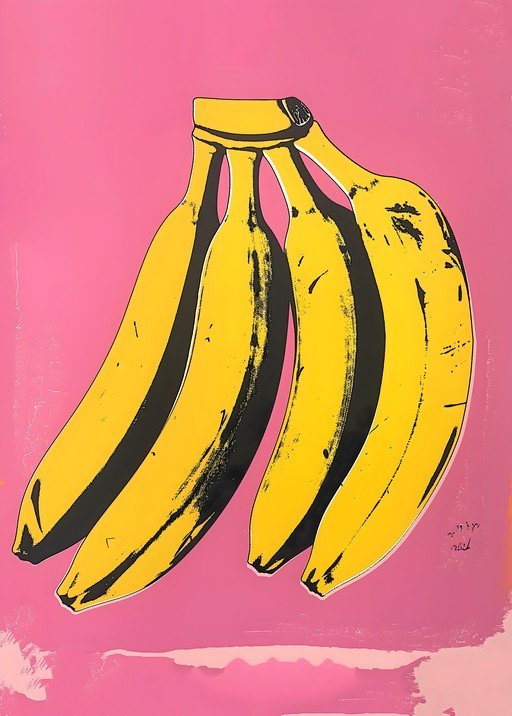 Andy Warhol's Iconic Banana Print