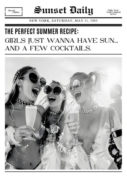 Girls Just Wanna Have Sun and Cocktails