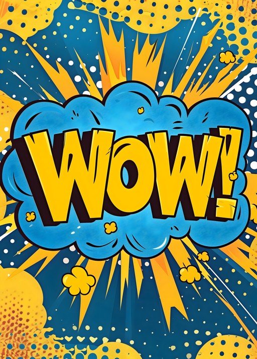 Comic Book "Wow!" Explosion