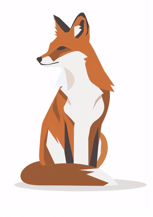 Stylized Fox Illustration