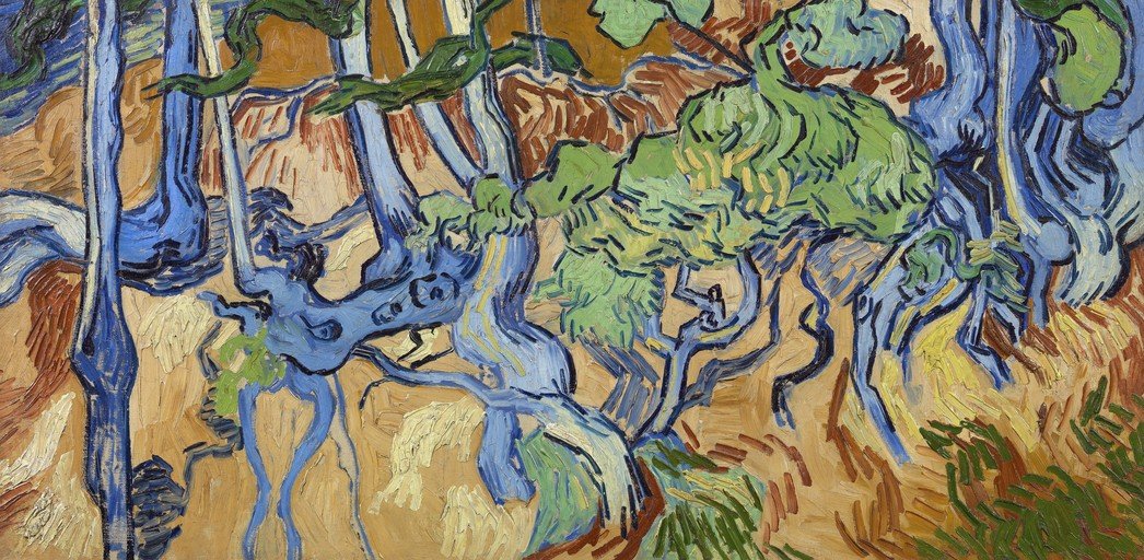 Vincent van Gogh's Olive Trees Painting