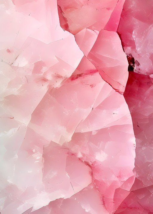 Abstract Pink Quartz Texture