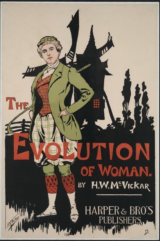 The Evolution of Woman Poster
