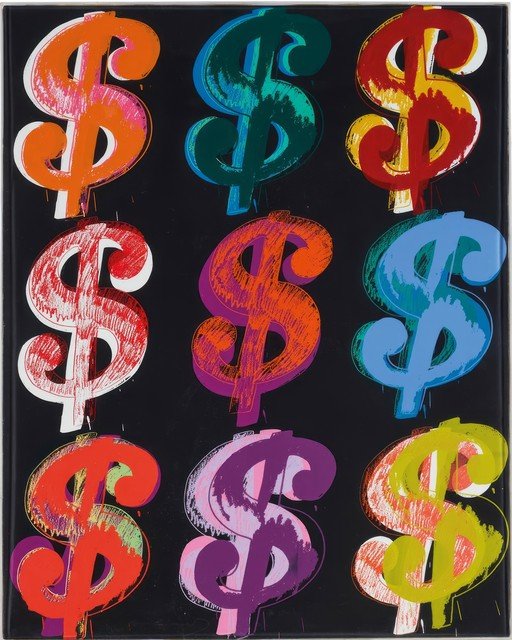 Andy Warhol's Dollar Signs