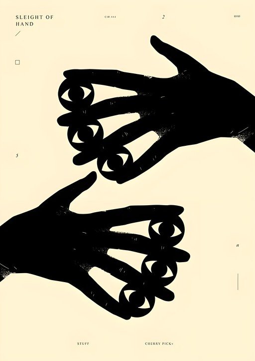 Sleight of Hand: Abstract Art with Eyes and Hands