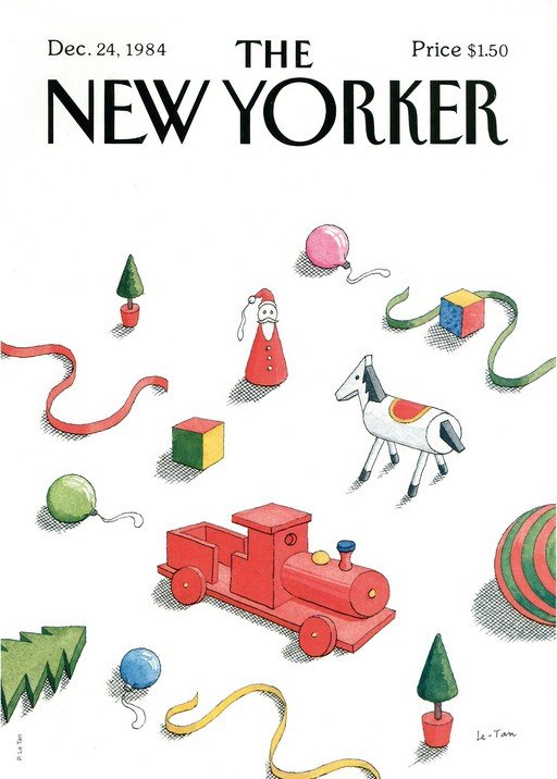 The New Yorker Cover, December 24, 1984